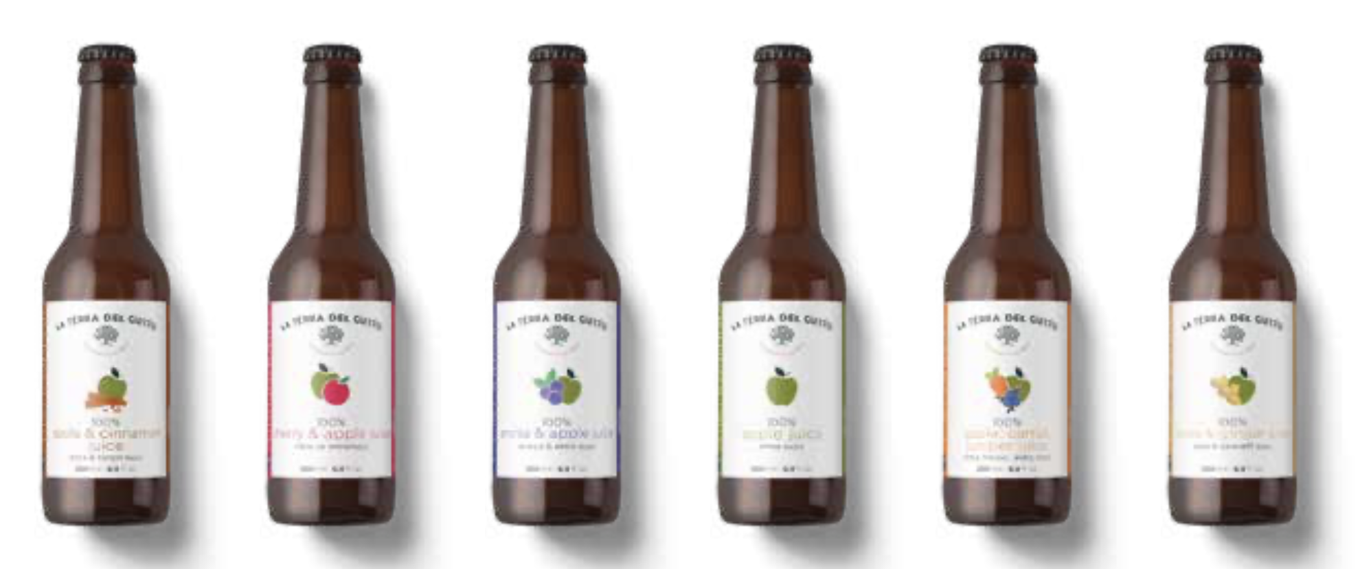 La Terra del Gusto organic fruit juice product range
